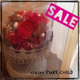 【SALE】クリアケース入り　グレーティンスタンド