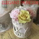 プリザーブドフラワー　アンティーク調　バレンタイン　ホワイトデー　『エレガントプリンセス』アレンジメ