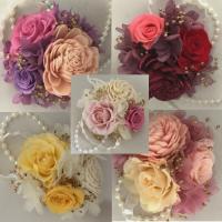 ミニブーケコサージュ　プリザーブドフラワー入学・入園・卒業・卒園【送料無料】