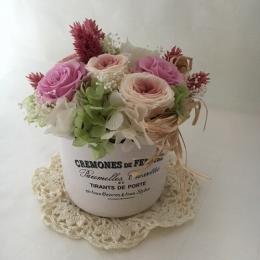 Jaldin～ジャルダン～　クリアケース入り　プリザーブドフラワーアレンジ