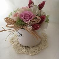 Jaldin～ジャルダン～　クリアケース入り　プリザーブドフラワーアレンジ