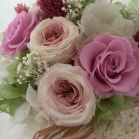 Jaldin～ジャルダン～　クリアケース入り　プリザーブドフラワーアレンジ