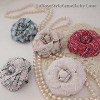 【LaRoseStyleCamellia】カメリアコサージュ小　(C)