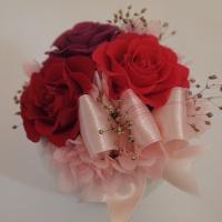 Mermaid～マーメイド～　プリザーブドフラワーBOX付アレンジ　=エレガント=