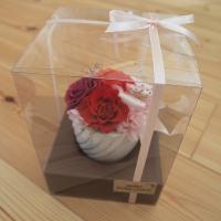 Mermaid～マーメイド～　プリザーブドフラワーBOX付アレンジ　=エレガント=