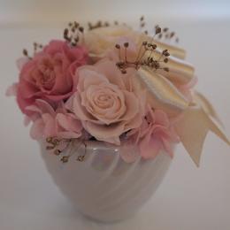 Mermaid～マーメイド～　プリザーブドフラワーBOX付アレンジ　=キュート=