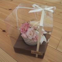 Mermaid～マーメイド～　プリザーブドフラワーBOX付アレンジ　=キュート=