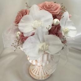 豪華!胡蝶蘭クラシックプリザーブドフラワーアレンジ