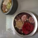 マグネットスパイスケース　プリザーブドフラワーアレンジ